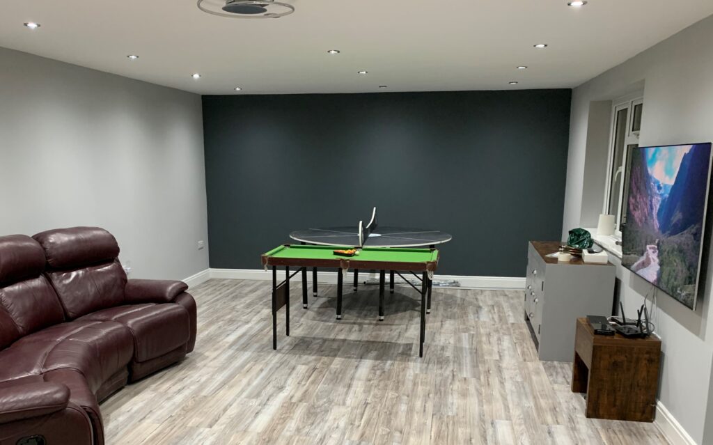 game room outbuilding essex